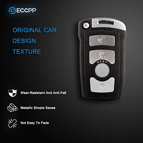ECCPP for 1X 4 Buttons Keyless Entry Rmote Key Fob Compatible with BMW Series LX 8766 S Key Remote - Image 3