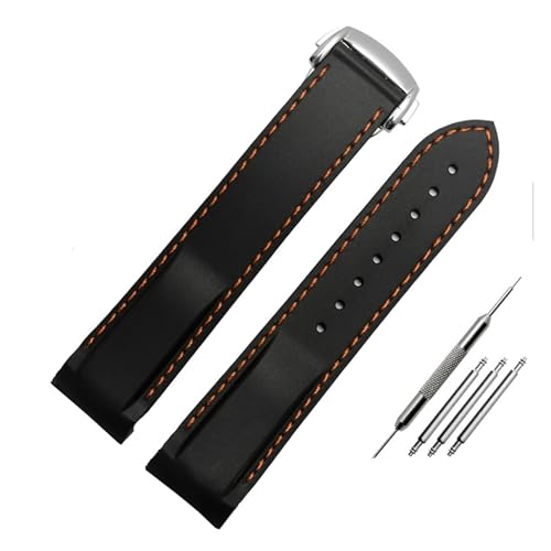 [FKYRGF] 20 ~[g 22 ~[gJ[uGho[vohIKV[}X^[ 300 n~g`[_[EH[^[S[XghXgbvvoh(Black orange-silver,21mm)