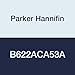 Parker Hannifin B62TACB5302A B6 Series Anodized Aluminum Pneumatic 4 Way Air Control Valve,120/110 VAC, 60/50 Hz ,3/8" NPT NAMUR Mount