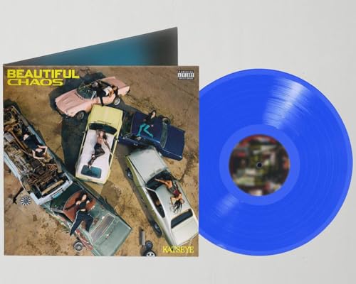 Beautiful Chaos Neon Blue Color Vinyl LP, KATSEYE