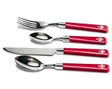 Brauns 1. FC Kaiserslautern Besteck-Set Logo 4-Teilig, rot, 18042