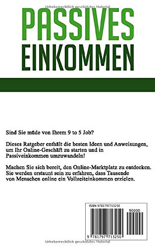 Passives Einkommen: Geld verdienen im Internet für Anfänger