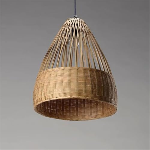 Lampe Suspendue Japonaise Moderne - Suspension Rotin Salon et Chambre