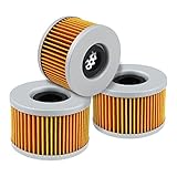Cyleto Oil Filter for Honda TRX650FA Rincon 644 2003-2005 TRX680FA Rincon 680 2006-2016 (Pack of 3)