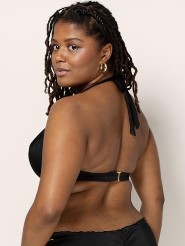 Smart & Sexy Women's Swim Secret Mega Push-up Halter Bikini Top3