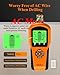 Stud Finder Wall Scanner, 6 in 1 Upgraded Wall Stud Finder Scanner Tool for Detecting Drywall Stud Center Wood Metal AC Wires with Magnetic Sensor, Gifts for DIYers Hanging Photo Frame Bracket