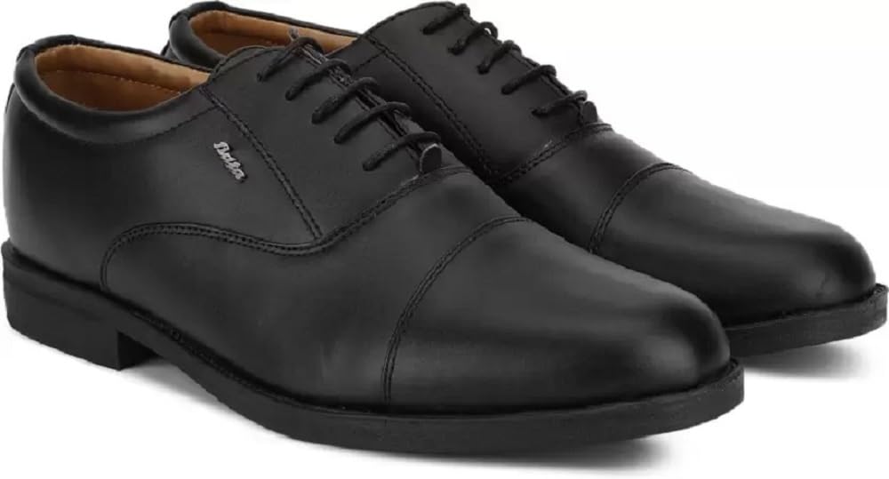 Bata 831-6371-43 Black Formal Lace up Shoes for Men (B0C7GWJ3RH) Amazon Price History, Amazon Price Tracker