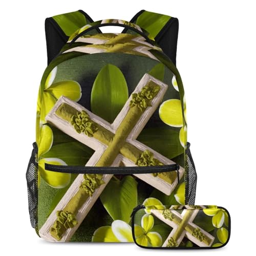 Ensemble de cartables pour enfants comprenant un grand sac à dos ado et une trousse de voyage