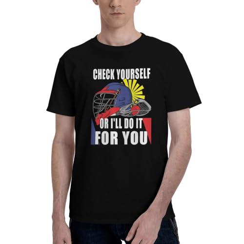 Men's Lacrosse Graphic T-Shirt Black