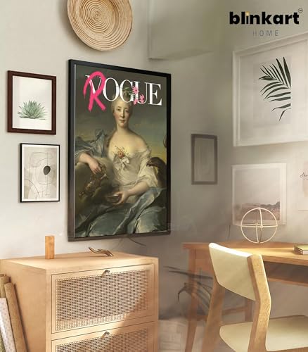 Image of BLINKART Framed Photo - Rogue | Altered Art Theme | Motivational & Inspirational Wall Art Poster for Home, Bedroom, Living Room, Office, Hotel & Gifting - 18x12 Inch