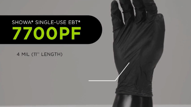 Amazon.com: SHOWA 7502PF Sustainable EBT Latex-Free, Powder-Free