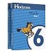Horizons Math 6 SET of 2 Student Workbooks 6-1 and 6-2