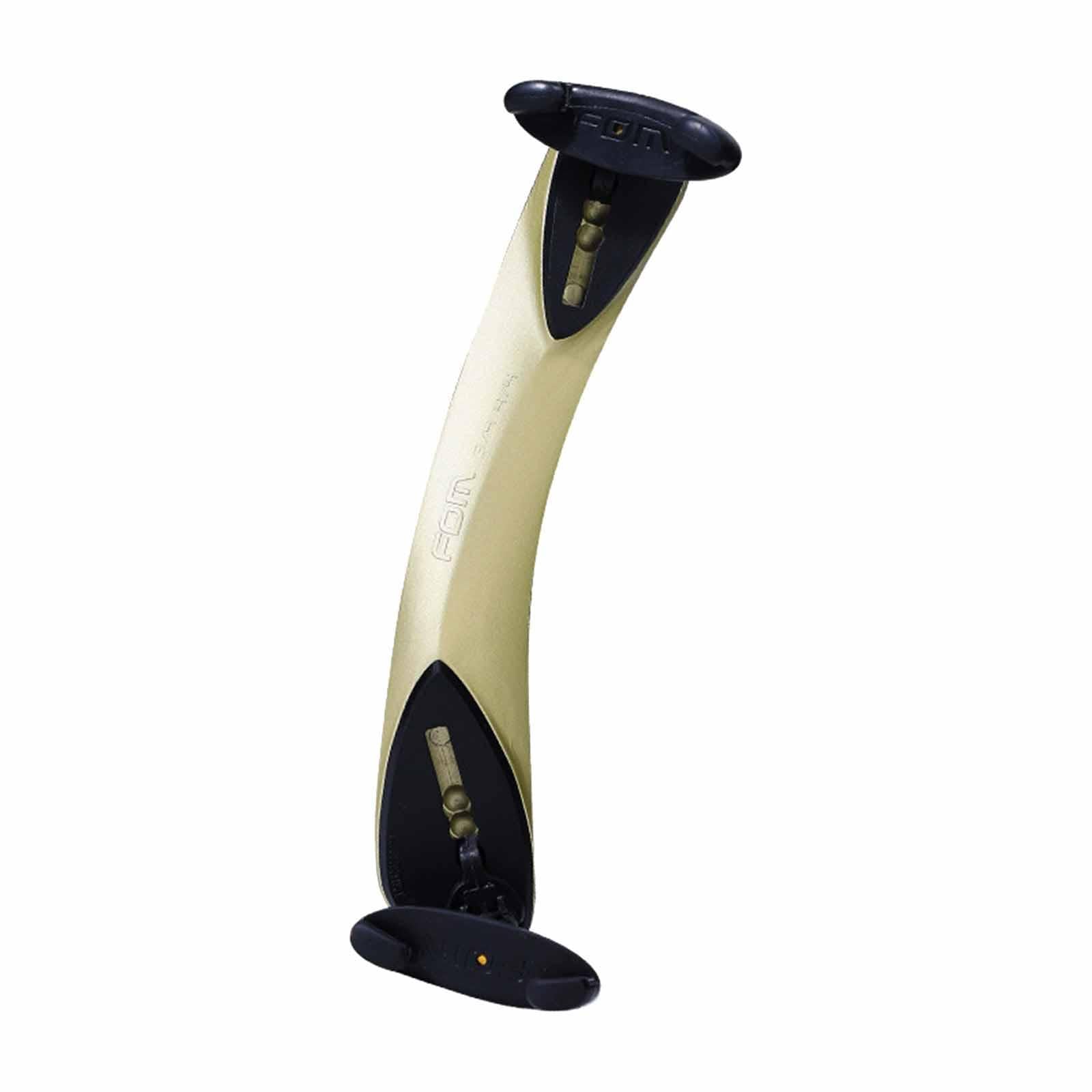 Almohadilla de hombro para violín 4/4 3/4, cómoda, ligera, profesional, antideslizante, ergonómica, ajustable, Oro