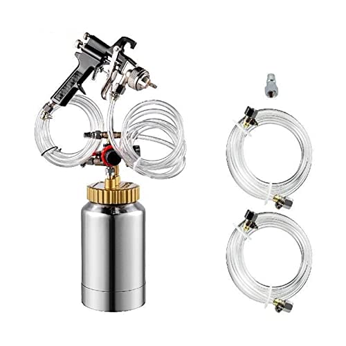 High Pressure Paint Pot 2L Spray Gun and Hose