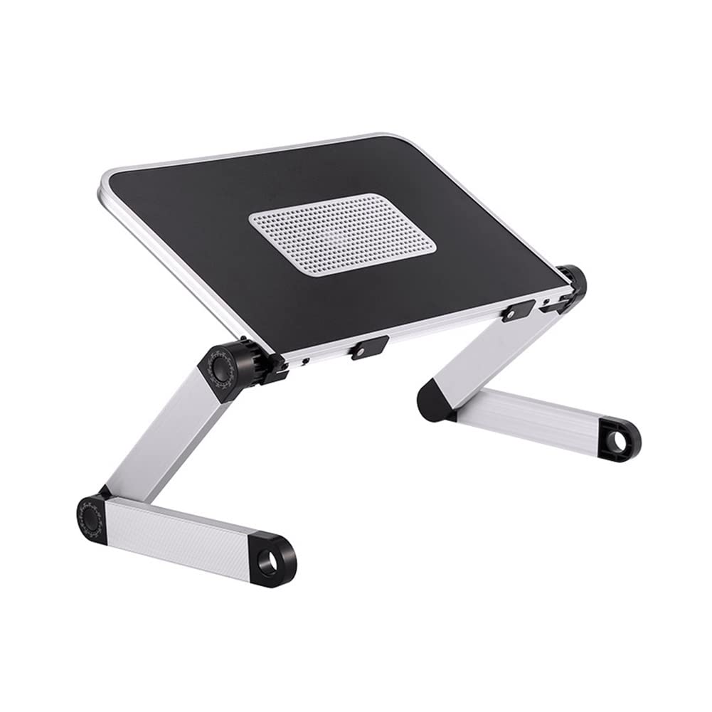 Standing Desk Converter Home Office Stand Up Desk Riser Height Adjustable Folding Computer Cooling Rack for Single Monitor (Size : 15.7 inches (40 cm)