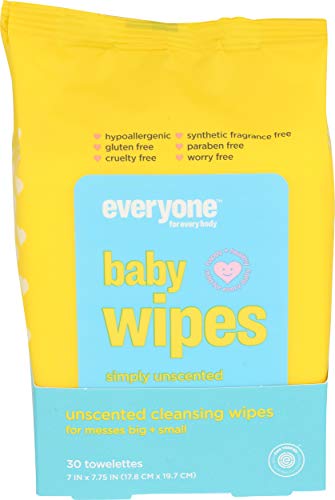 Everyone Unscented Baby Wipes, 30 CT