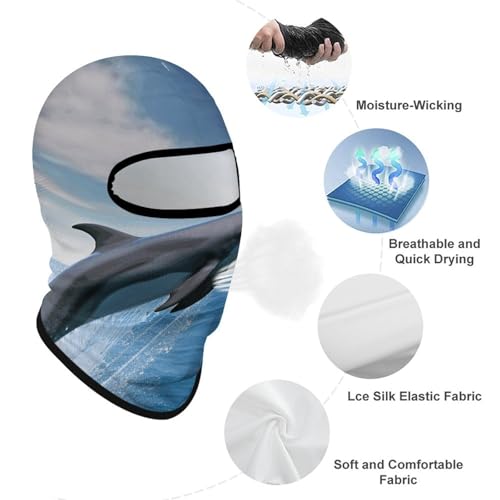 Balaclava para hombre, máscara de esquí y cubierta facial para ciclismo y deportes de invierno miniatura 3
