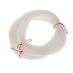 Sharplace Vislijn, 100 meter, 1 mm, transparant, monofile, nylondraad, vislijn