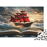 pirate magazine 24 CADEAU ：Ce puzzle pour adultes 1000 pièces est un cadeau d’anniversaire et de Noël plein de sens pour les hommes, les femmes, votre partenaire, vos amis, vos collègues et vos parents. C’est le choix idéal de cadeau pour un anniversaire, Noël ou toute occasion spéciale.