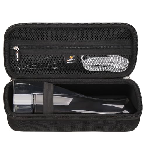 Aproca Case Compatible with COSLUS C20(F5020E) Water Dental Flosser Teeth Pick Cordless Oral Irrigator, Portable Storage Protective Bag for Accessories -Black (Case Only) by Aproca - Used condition - US$11.73