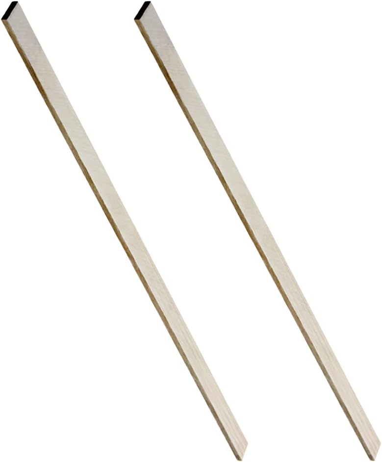 Auniwaig Lathe HSS Square Cutting Tool Bits Bar Rectangular Lathe Fly Cutter Mill Blank 2mm x 8mm x200mm 2pcs