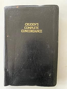 Leather Bound Cruden's Complete Concordance to the Bible an Index Book