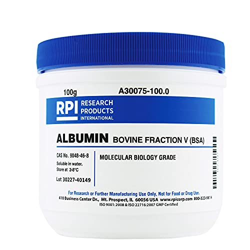 Albumin, Bovine Fraction V [BSA], 100 Grams