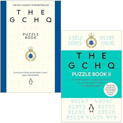 The GCHQ Puzzle Book Collection 2 Books Set