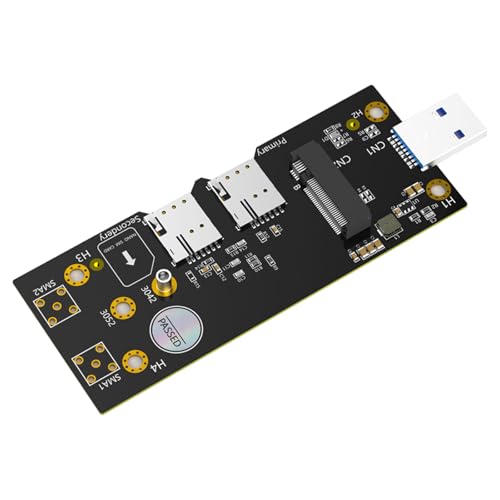 Adaptateur carte vers USB 3.0 avec fente module WWAN pour PC bureau