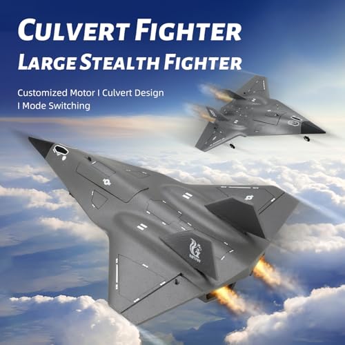 Image of FX9672 RC Airplane, 4CH Remote Control Fighter Jet for Beginners Adults
