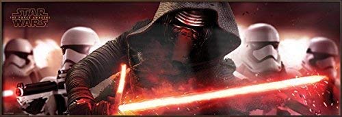 Pyramid Star Wars Episode VII Kylo Ren and Stormtroopers Sci-Fi Movie Film Door Print Poster 21 by 62