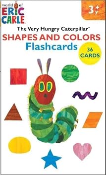 World of Eric Carle Early Learning Flash Cards - Shapes and Colors for 3+ 36 Count