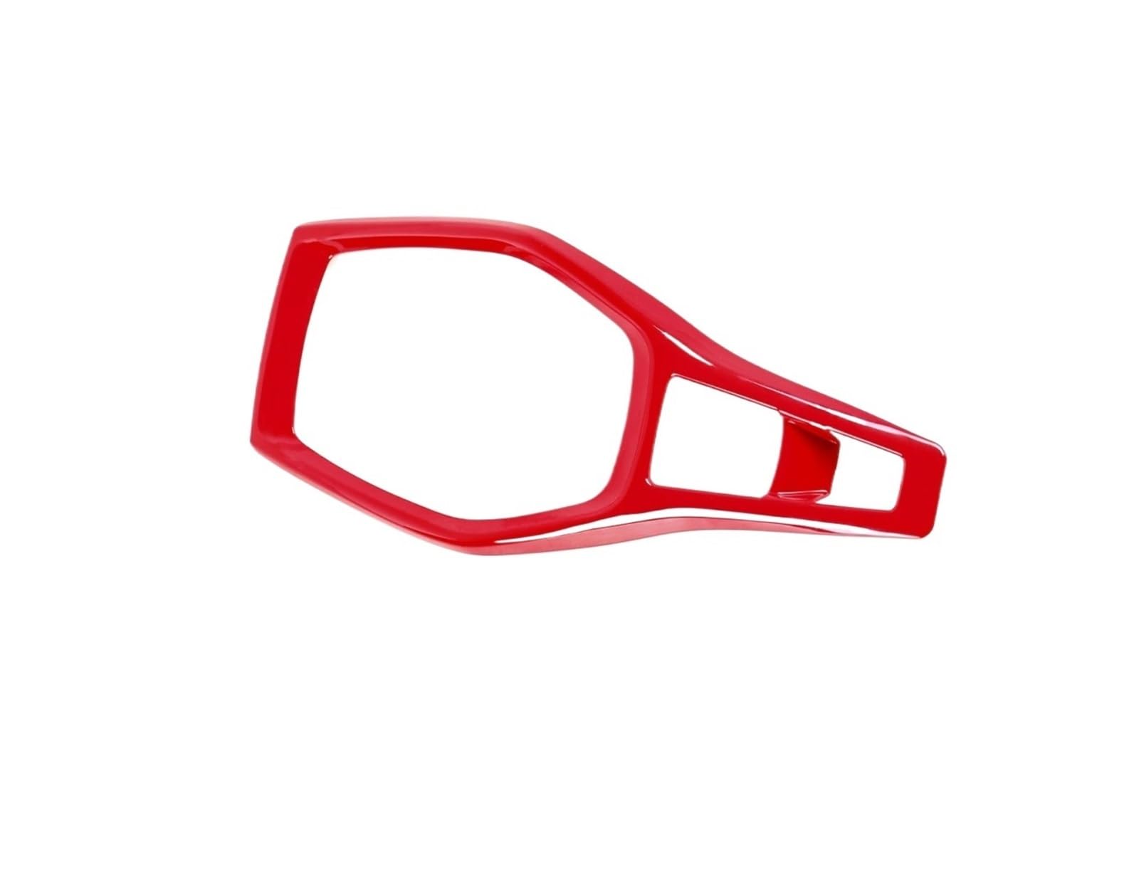 Car Interior Moulding Trim for Chevrolet for Camaro ZL1 2016-2026 Center Console Gear Shift Panel Interior Sticker Car ABS Trim Cover Interior Accessories(Red)
