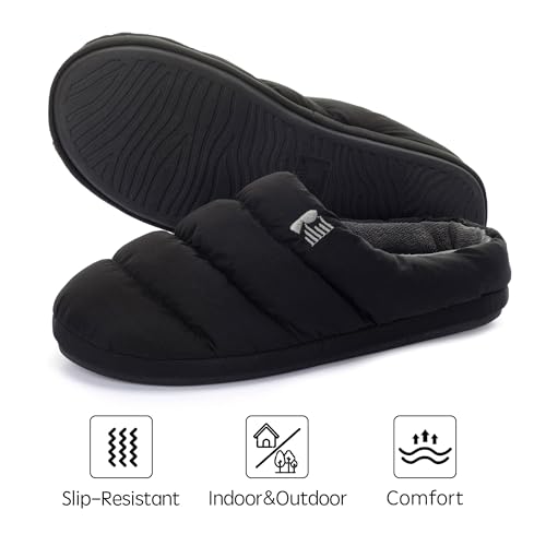 RockDove Men's Campground Memory Foam Down Slipper4