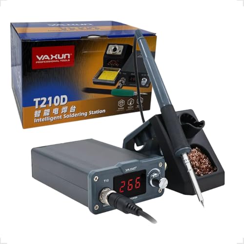 Estação de Solda Maquina Elétrica Aquecimento Rápido Precisão Display Led Profissional T12