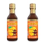 San-J - Gluten Free Orange Sauce - Bright and Sweet Sauce for Cooking - Non-GMO - 10 oz. Bottles - 2 Pack