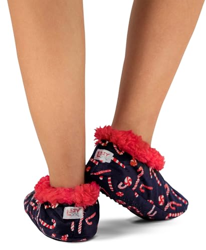 Image of Lazy One Fuzzy Feet Slippers for Women, Cute Fleece-Lined House Slippers, Cute Slipper Socks