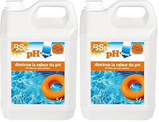 BSI pH Moins liquide : lot de 2 bidons piscine et spa