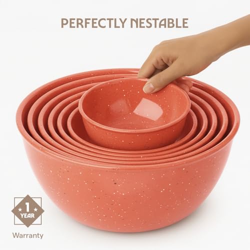Image of Borosil 1.5 L Kube Pink Serving & Mixing Bowl | Made in India Borosilicate Glass Bowl for Kitchen & Dinning | Bowl for Mixing Dough, Salad, Batter | Microwave & Dishwasher Safe