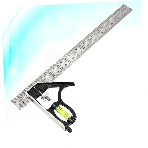 Juego de Medidores de Ángulo en Acero Inoxidable 30cm miniatura 4