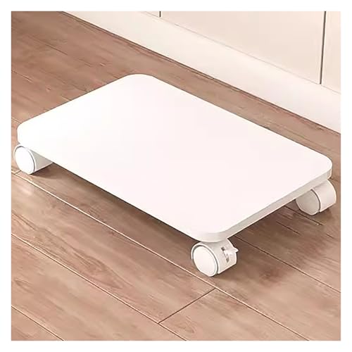 Support d'imprimante hauteur réglable avec roulettes de sécurité pour un bureau ergonomique
