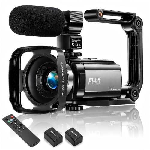Image of Video Camera Camcorder Full HD 1080P 36MP Digital Video Camera