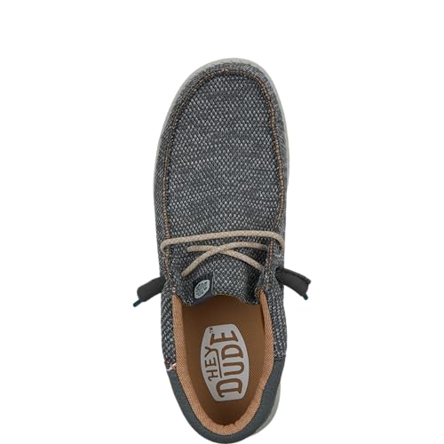 Image of HEYDUDE Men's Wally Funk Open Mesh | Men's Shoes | Men Slip-on Loafers | Comfortable & Light-Weight