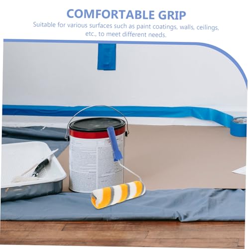 Rodillo de pintura para paredes y techos con cabezal intercambiable 5