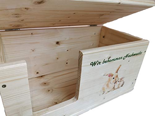 Nagerstore Zwergkaninchen Wurfbox 45x25x22cm