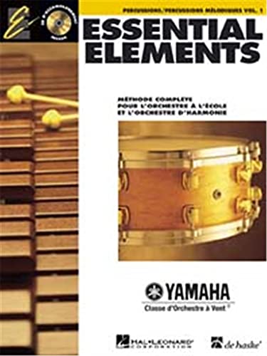 Essential Elements 1 pour percussions avec CD - Méthode d'apprentissage musicale