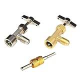 MOTHNUR Ouvre-Boîte Auto-Obturant R134A à Perforation Unique Outil de Retrait de Noyau C...