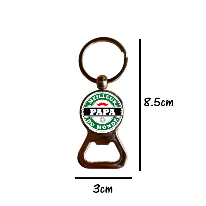 Portachiavi festa del papa’ - Feste - Idee regalo - di Nilù creazioni