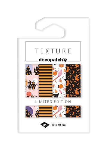 Décopatch- Hoja, Multicolor, Medium (Clairefontaine Rhodia TD896C)