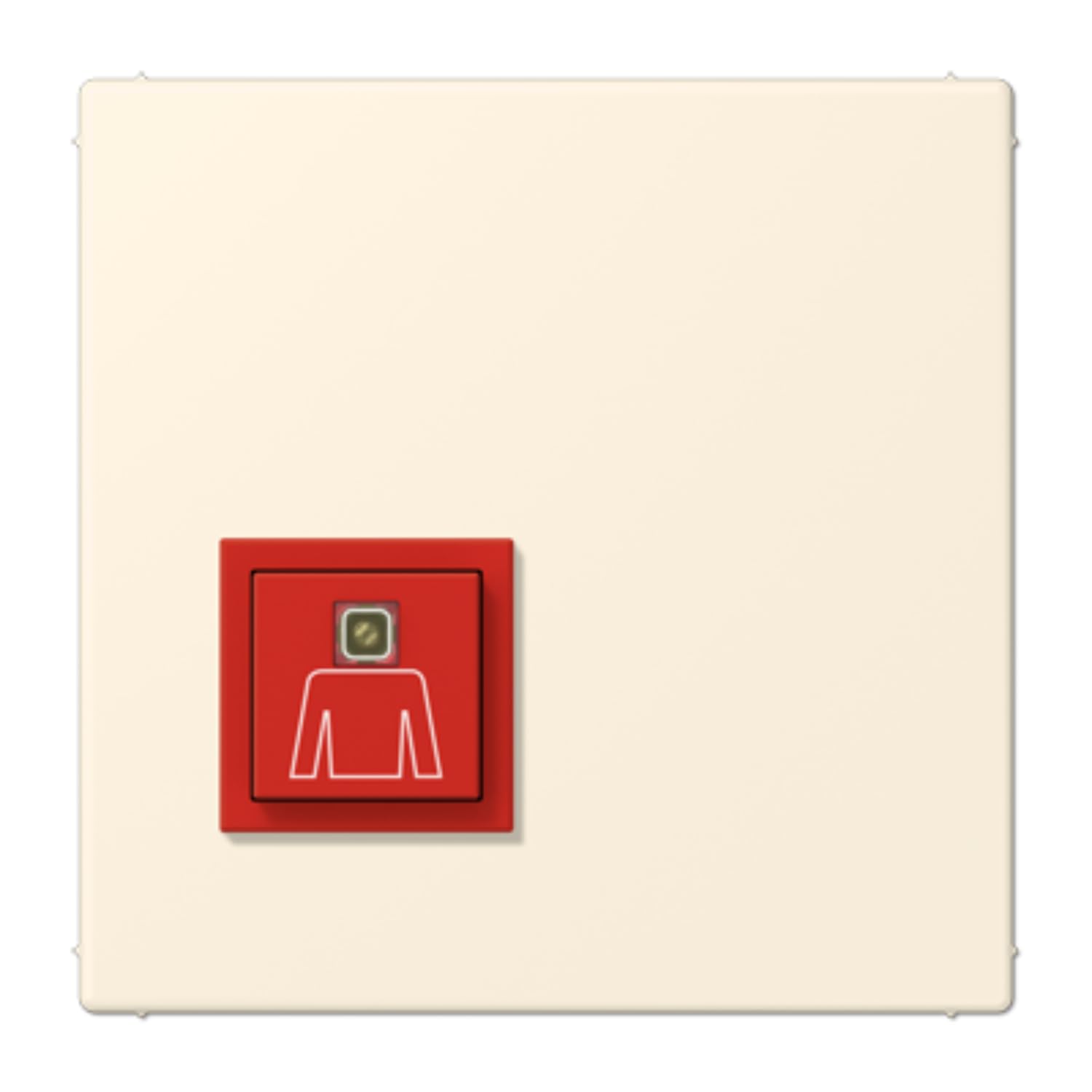 Bouton d'appel d'urgence LC4320B JUNG déclenchement instantané alerte 24V